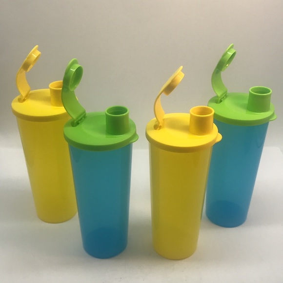 Tupperware Summer 16 oz Tumblerś Set of 4 - Picture 5 of 15